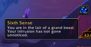 Sixth Sense buff'ı: "Bir grand beast'in inindesin." Bu buff varken canavarı çağırabilirsin.