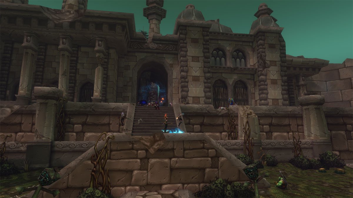 Ruins of Lordaeron dungeon girişi
